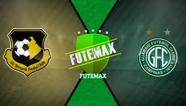 Assistir São Bernardo x Guarani ao vivo online 16/02/2025