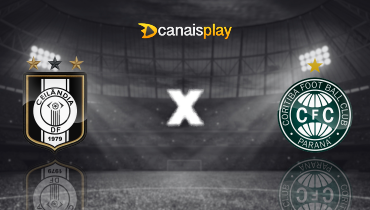 Assistir Ceilândia x Coritiba ao vivo online 27/02/2025