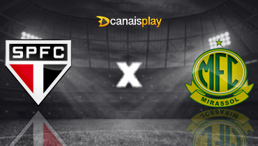 Assistir São Paulo x Mirassol ao vivo online 24/05/2025