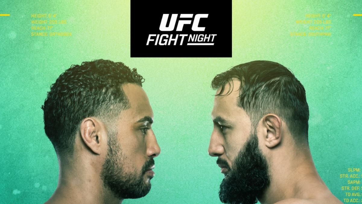 Assistir UFC Fight Night: Ulberg x Reyes ao vivo online 27/09/2025