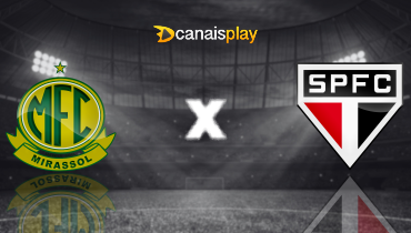 Assistir Mirassol x São Paulo ao vivo online 19/10/2025