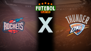 Assistir NBA: Houston Rockets x Oklahoma City Thunder ao vivo online 21/10/2025