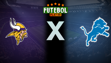 Assistir NFL: Minnesota Vikings x Detroit Lions ao vivo online 02/11/2025