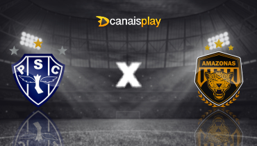 Assistir Paysandu x Amazonas ao vivo online 14/11/2025