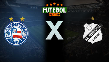 Assistir Bahia x Inter de Limeira ao vivo online 03/01/2026