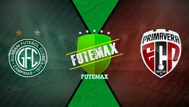 Assistir Guarani x Primavera ao vivo online 10/01/2026