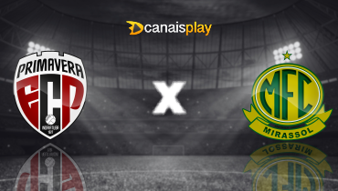 Assistir Primavera x Mirassol ao vivo online 14/01/2026