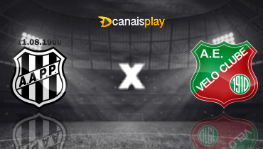 Assistir Ponte Preta x Velo Clube ao vivo online 14/01/2026